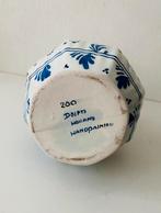 Delfts Blauw knobbel vaas porselein , 28 cm, Gebruikt, Blauw, Ophalen of Verzenden, Onbekend