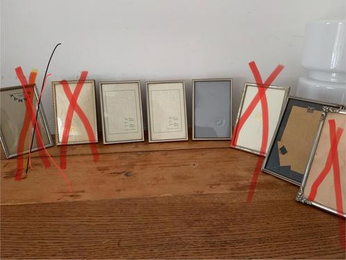 8x vintage fotolijstjes ca9x14 cm, Audio, Tv en Foto, Fotografie | Fotolijsten, Nieuw, Ophalen of Verzenden