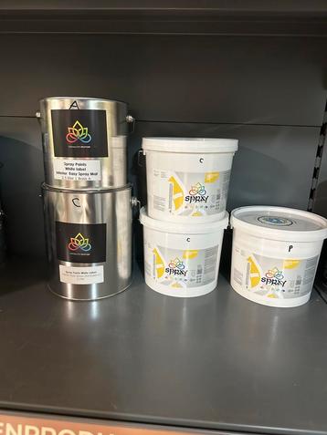 Restpartij Spraypaint Easyspray & Super Easyspray beschikbaar voor biedingen