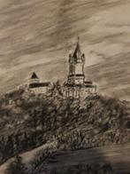 tekening steenkool van f beyenmann, Ophalen of Verzenden, 'T Olde Gre-j, Info@toldegrej.nl, Endepoelstraat 20f Didam