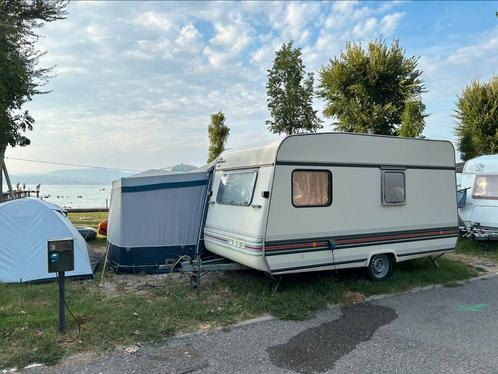 Mooie zgoh en complete caravan met voortent luifel uitbouw, Caravans en Kamperen, Caravans, Particulier, tot en met 4, 500 - 750 kg