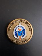 Coin Colegio interamericano , embleem, Verzamelen, Ophalen of Verzenden, Landmacht, Overige gebieden, Embleem of Badge