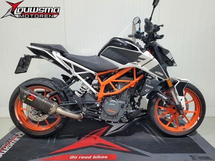 KTM 390 Duke ABS 2019 AKRAPOVIC A2 ( RC mt07 mt-07 r3 code80, Motoren, Motoren | KTM, Bedrijf, Naked bike, 12 t/m 35 kW, Minimaal motorrijbewijs A2