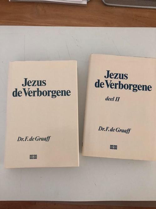 Jezus de verborgene deel 1 en 2 door F. de Graaff, Boeken, Godsdienst en Theologie, Zo goed als nieuw, Christendom | Protestants