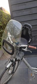 Bobike Voorzitje Fietsstoeltje met Windscherm, Fietsen en Brommers, Voorzitje, Ophalen of Verzenden, Bobike, Gebruikt