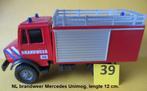 Nederlandse brandweer, model Mercedes Unimog, Nieuw, NL brandweer, Auto, Ophalen