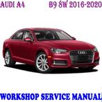 Audi A4 2015-2020 B9 Workshop manual op DVD in PDF formaat, Verzenden