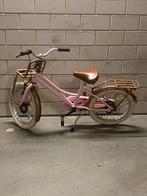 Roze Meisjesfiets 18 inch, Ophalen, Gebruikt, Handrem, 18 inch