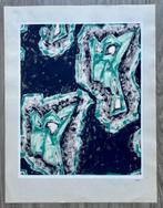 Gouache Ton Pape, Antiek en Kunst, Kunst | Litho's en Zeefdrukken, Verzenden