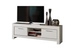 Televisiemeubels- Mona hoogglans wit marmer--SALE---, 150 tot 200 cm, Nieuw, Ophalen of Verzenden, Minder dan 100 cm