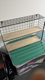 Draadrek met Houten Planken, Huis en Inrichting, Ophalen, Zo goed als nieuw