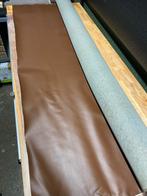 Vintage Skai Leer - Caramel Kleur - Jaren 70, Hobby en Vrije tijd, Stoffen en Lappen, Gebruikt, Bruin, Leer of Kunstleer, 200 cm of meer
