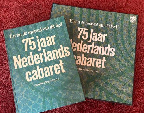 75 jaar cabaret hardcover boek + LP boxset Wim Ibo 1e editie, Boeken, Kunst en Cultuur | Dans en Theater, Zo goed als nieuw, Ballet of Musical