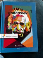 Ben Baarda - Dit is onderzoek!, Ophalen of Verzenden, Zo goed als nieuw, Ben Baarda