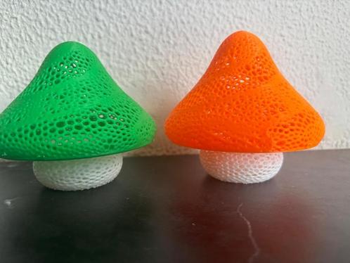 3D-Geprinte Paddenstoel Lamp – Sfeervol & Uniek Design, Huis en Inrichting, Lampen | Losse lampen, Nieuw, Overige typen, Ophalen of Verzenden