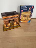 Ravensburger 3D puzzel Arc de Triomphe night edition, Ophalen of Verzenden, Minder dan 500 stukjes, Zo goed als nieuw, Rubik's of 3D-puzzel