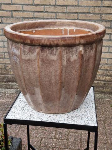 Zware, grote  plantenbak  45 cm  voor bijv. Oleander - Olijf beschikbaar voor biedingen