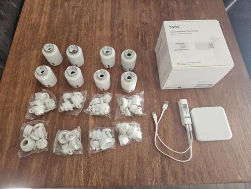 Tado set - 8 Knoppen, Doe-het-zelf en Verbouw, Thermostaten, Zo goed als nieuw, Slimme thermostaat, Ophalen of Verzenden