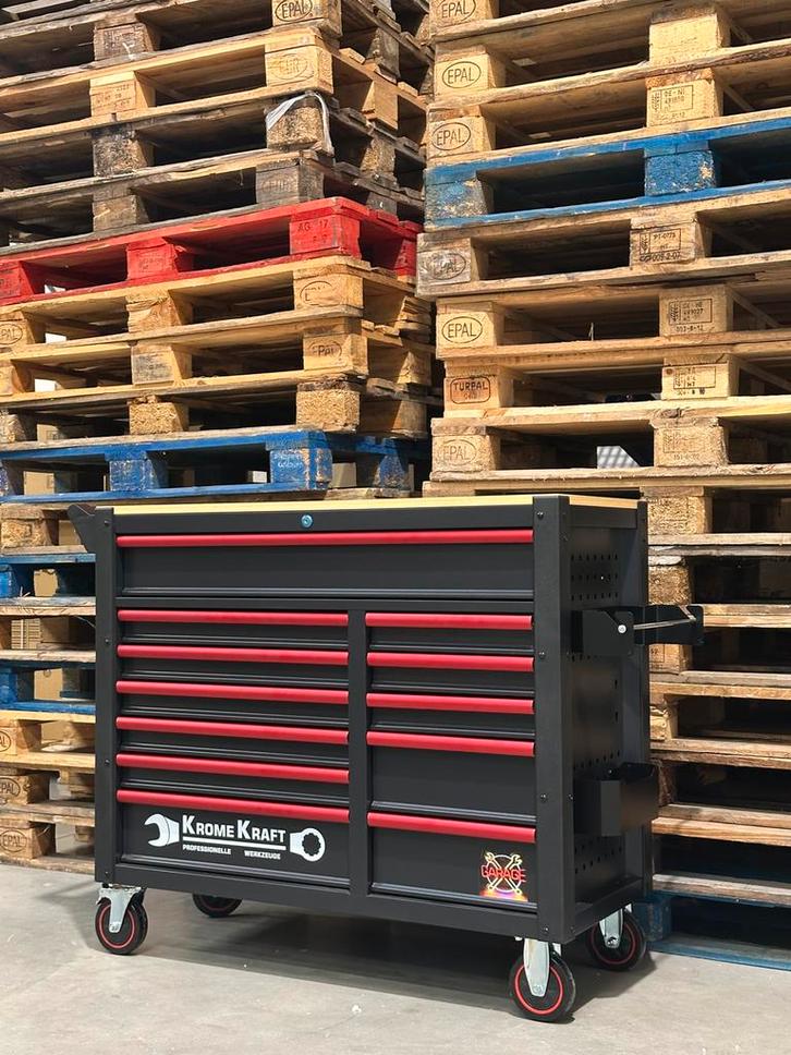 NU BESCHIKBAAR Jumbo Gereedschapwagen - 12 Laden Leeg, Auto diversen, Autogereedschap, Nieuw, Ophalen