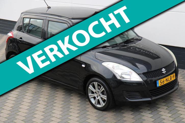 Suzuki Swift 1.2 5 drs Comfort ijskoude airco NAP zeer mooi!, Auto's, Suzuki, Bedrijf, Te koop, Swift, ABS, Airbags, Airconditioning