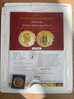 jubileumherslag van een 10 Gulden 1848 Koning Willem II munt, Postzegels en Munten, Munten | Nederland, Ophalen of Verzenden