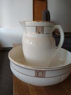 Lampetset met zeepbakje, Antiek en Kunst, Curiosa en Brocante, Ophalen of Verzenden