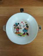 Vintage Disney Opwarmborden - Mickey & Donald - Jaren 50, Ophalen of Verzenden, Zo goed als nieuw