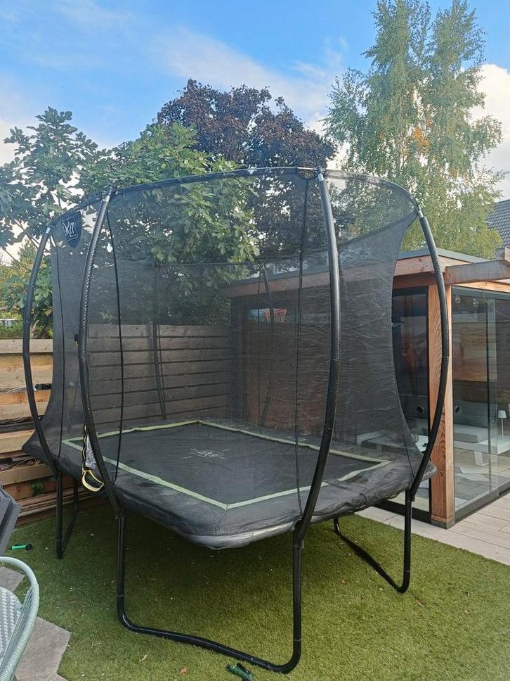 Trampoline rechthoek Berg, Kinderen en Baby's, Speelgoed | Buiten | Trampolines, Gebruikt, Ophalen