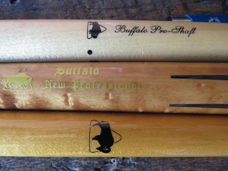 Buffalo keu, Sport en Fitness, Biljarten en Poolen, Gebruikt, Keu of Ballen, Ophalen of Verzenden