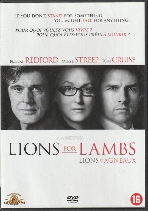 Lions For Lambs (2007) dvd - Meryl Streep, Cd's en Dvd's, Dvd's | Drama, Zo goed als nieuw, Ophalen of Verzenden
