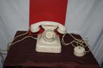 Witte en  koperen telefoon, Telecommunicatie, Vaste telefoons | Niet Draadloos, Verzenden, Nieuw