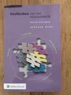 Hoofdzaken van het bestuursrecht 8e druk, Ophalen of Verzenden, Gamma, Zo goed als nieuw, WO