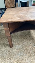 Salontafel zeer oud eiken, 100 tot 150 cm, Zo goed als nieuw, Minder dan 50 cm, Rechthoekig