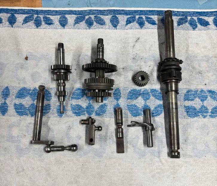 Kreidler 3 bak onderdelen - goede staat, Fietsen en Brommers, Brommeronderdelen | Kreidler, Gebruikt, Overige typen, Ophalen of Verzenden