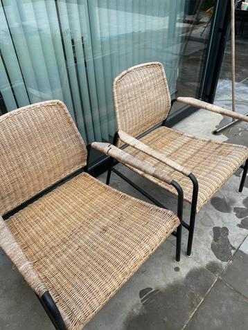 ULRIKSBERG Fauteuil, rotan/antraciet 2 stuks beschikbaar voor biedingen