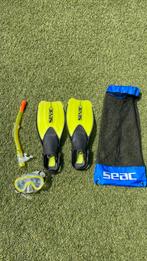 Complete kinder snorket set Seac, Watersport en Boten, Ophalen of Verzenden, Gebruikt, Snorkelset
