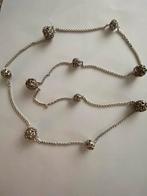 Zilveren halsketting., Ophalen of Verzenden, Zo goed als nieuw, Zilver