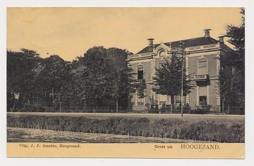 40- PBK Hoogezand 1906 - Trein Grootrondstempel, Verzamelen, Ansichtkaarten | Nederland, Gelopen, Groningen, Voor 1920, Verzenden