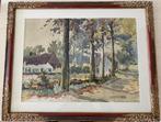 Victor Fermeuse, aquarel, Ophalen of Verzenden