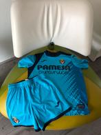 Villarreal voetbalset mt 128 blauw, Shirt, Maat XS of kleiner, Ophalen of Verzenden, Zo goed als nieuw