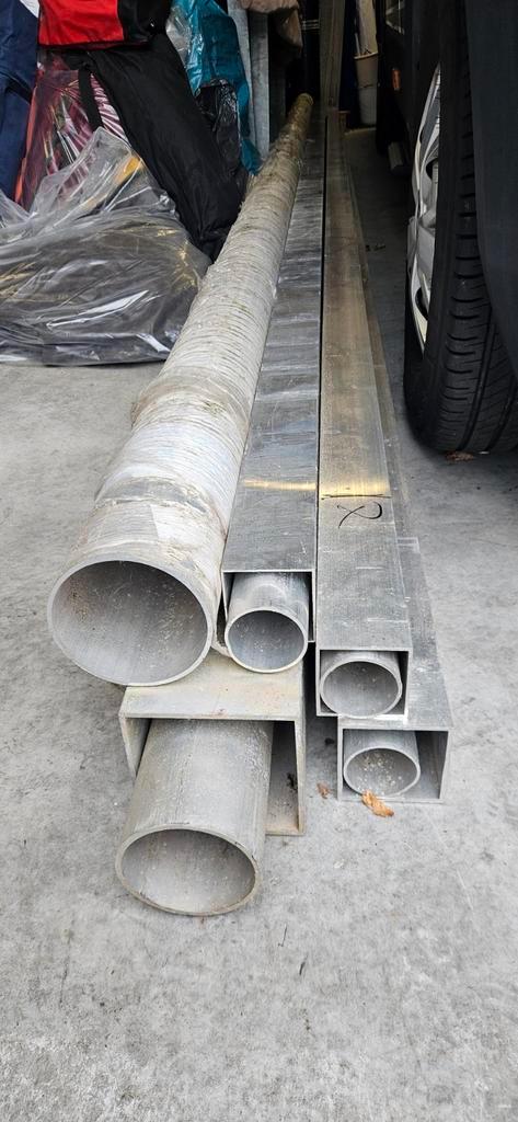 kokermast delen ,ook rond  , vele lengte van ook 6 meter, Telecommunicatie, Antennes en Masten, Nieuw, Mast, Ophalen