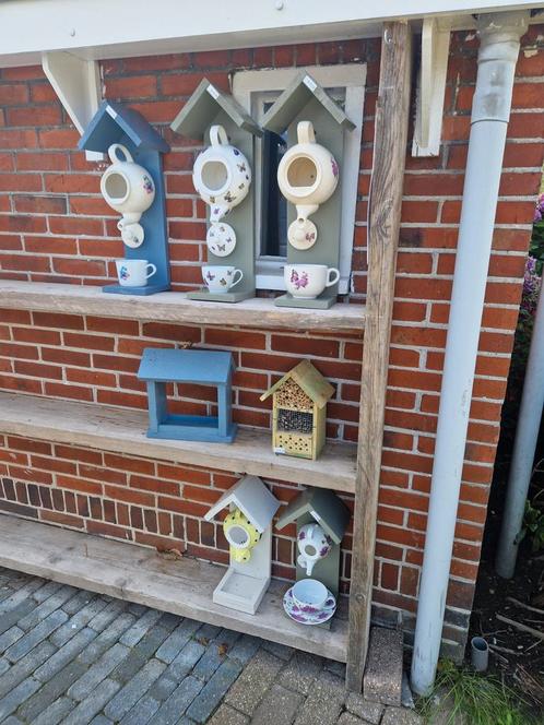 Theepot vogelhuisjes, Tuin en Terras, Vogelhuisjes en Vogelbaden, Ophalen of Verzenden