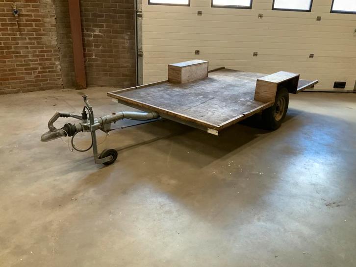 Aanhanger Enkelasser Aanhangwagen, Auto diversen, Aanhangers en Bagagewagens, Zo goed als nieuw, Ophalen