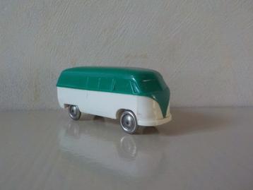 VW Volkswagen bus T1 onverglaasd groen/wit Lego 1:87 beschikbaar voor biedingen