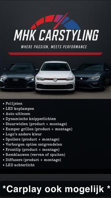 Auto Styling op Maat - MHK Carstyling beschikbaar voor biedingen