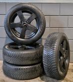 Lichtmetalen velgen met winterbanden 4x100 185/65 R15, 15 inch, Banden en Velgen, 185 mm, Winterbanden
