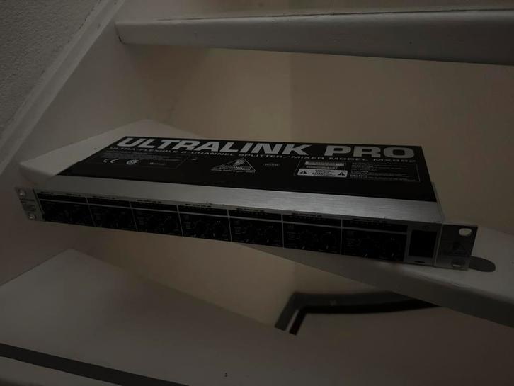 Behringer ultralink pro MX882, Muziek en Instrumenten, Mengpanelen, Zo goed als nieuw, Ophalen