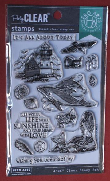 Hero Arts Poly Clear Stamps, 10x15 cm, diverse mooie sets beschikbaar voor biedingen