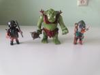 Playmobil knights 6004: groene trol met ridders, Kinderen en Baby's, Speelgoed | Playmobil, Ophalen of Verzenden, Gebruikt