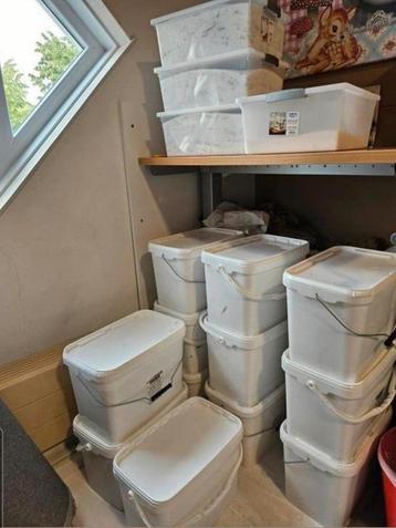 Bloemen drogen met silicakorrels beschikbaar voor biedingen